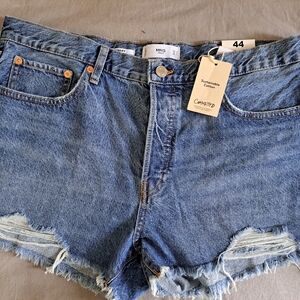 Mango jean shorts.